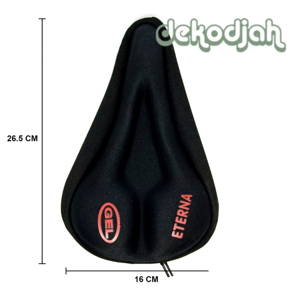 COVER SADEL / SARUNG SADEL  SADEL SEPEDA ETERNA GEL