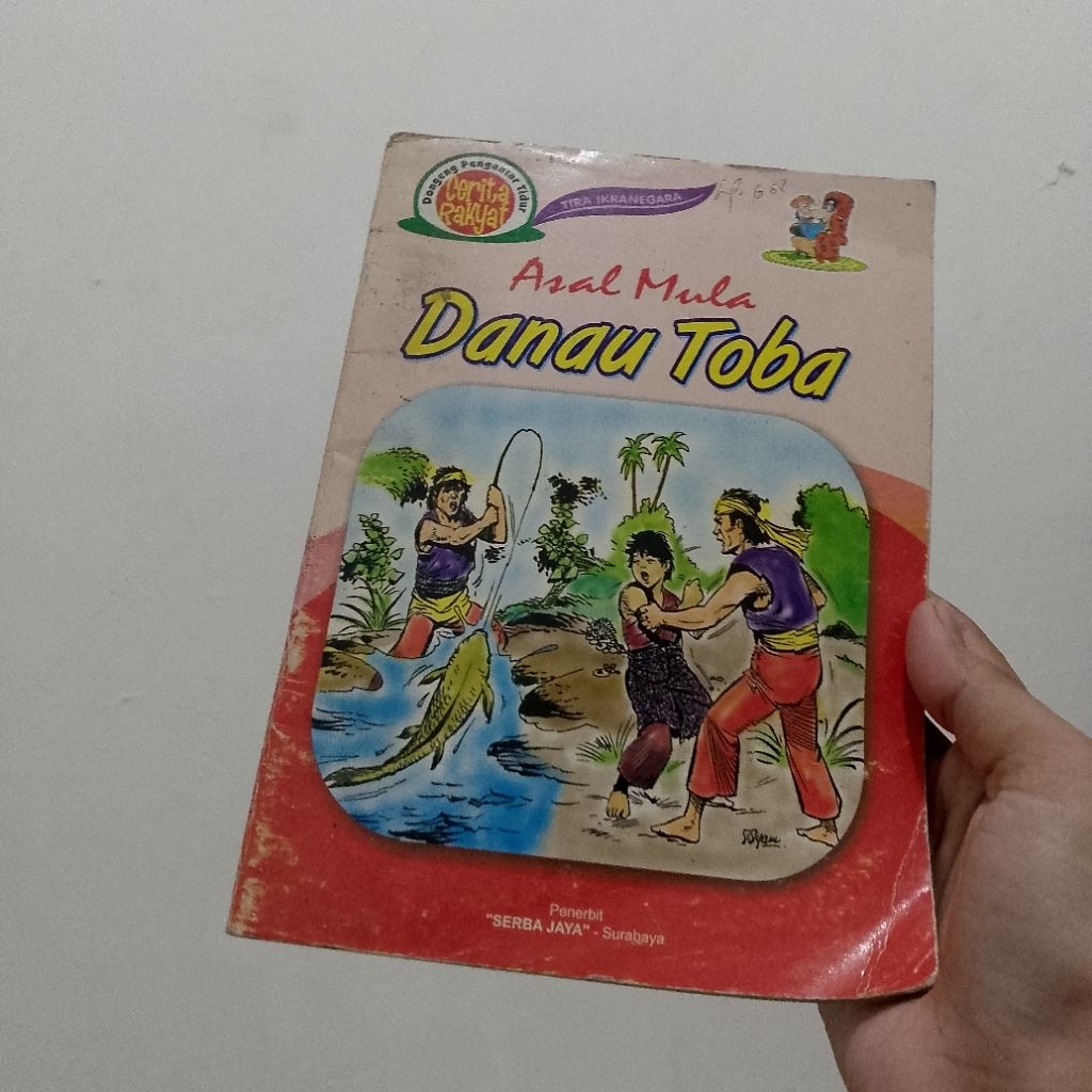buku cerita danau toba