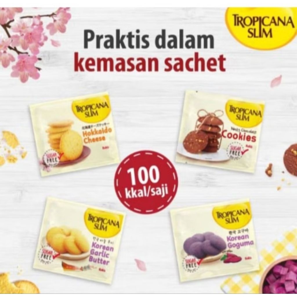 Tropicana Slim Cookies Sachet