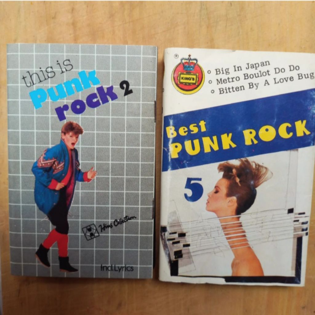 Kaset Kompilasi Punk Rock / New Wave