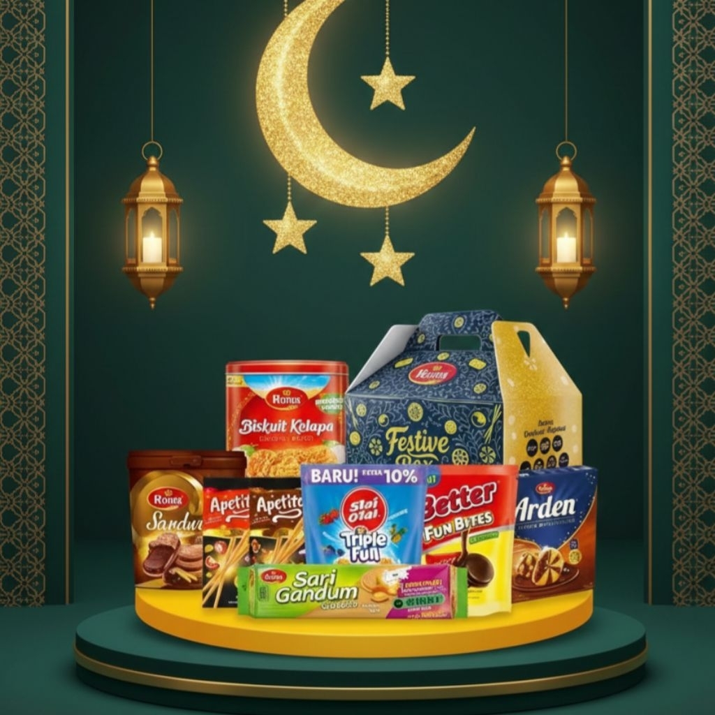 ROMA FESTIVE BOX - Festive Box Hampers/Hampers Mayora/Festive Hampers