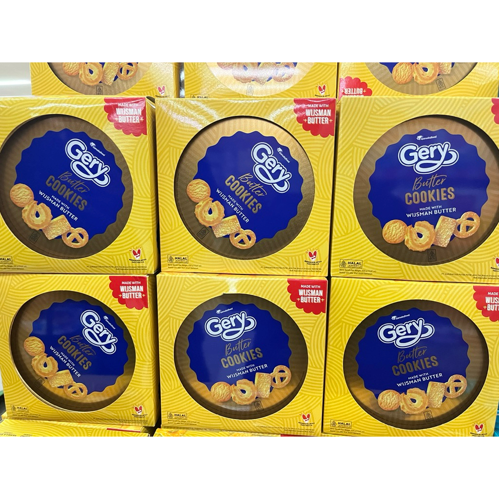 Gery Butter Cookies - Nikmati kelezatan Gery Butter