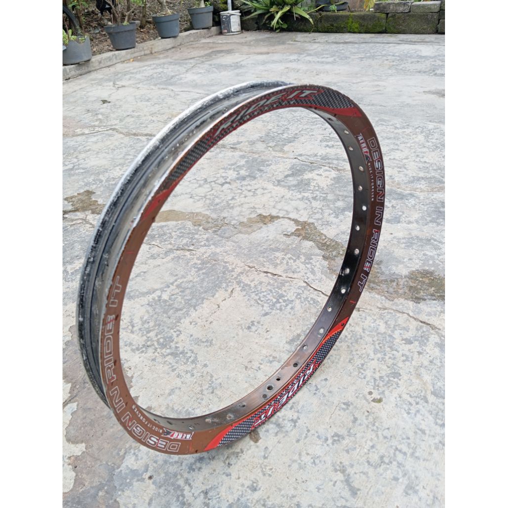 lingkaran velg ride it second v shape R17