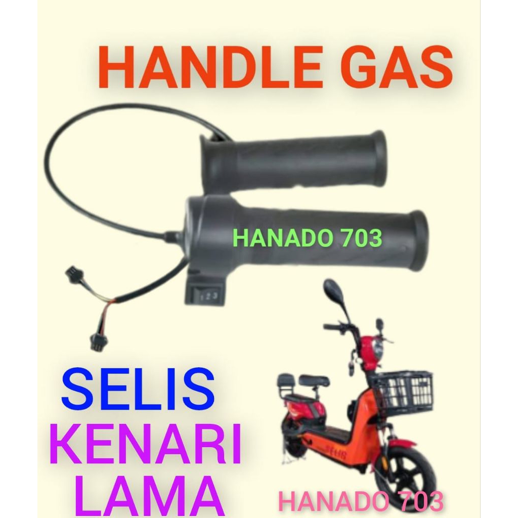handle gas sepeda listrik selis kenari lama throttle gas sepeda listrik selis kenari lama