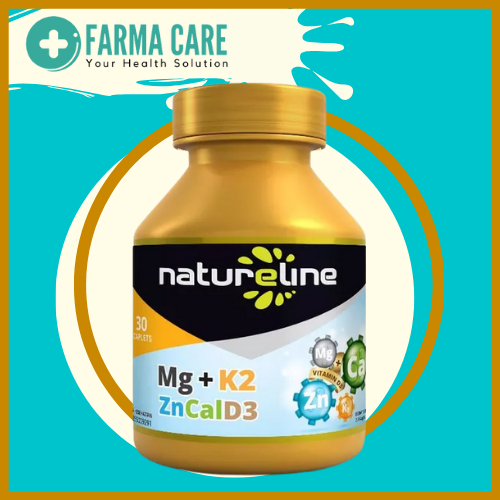Natureline MG+K2 ZnCalD3 isi 30 / Magnesium, Zink, Kalsium, K2