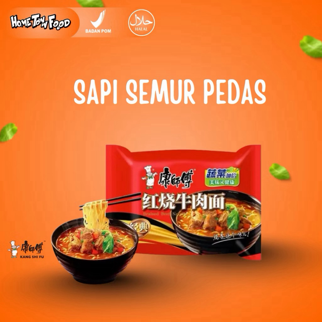 INSTANT Mie Instant KANG SHI FU/ Mie Premium Asli China Semua Varian - Mie kang shi fu - INDOMIE GOR