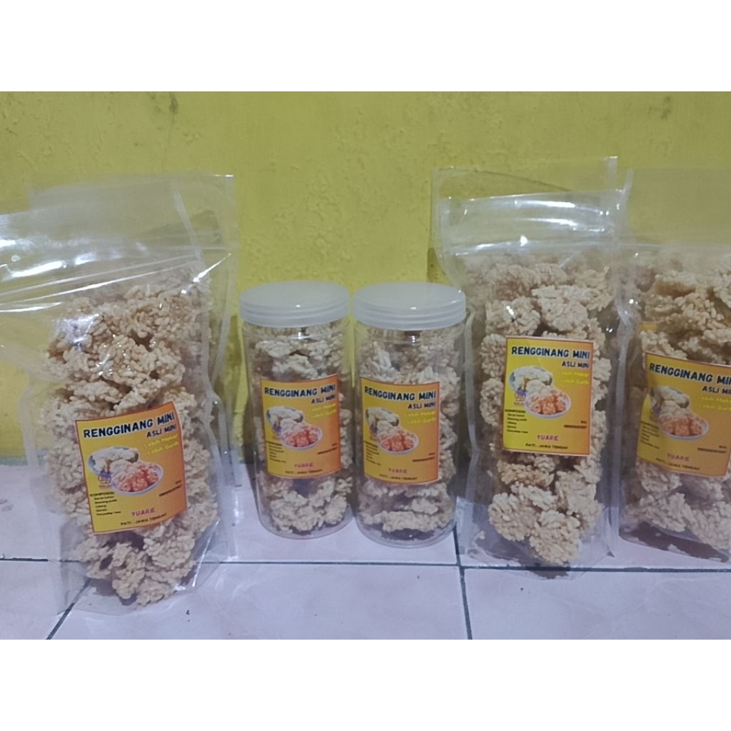 Rengginang Mentah kemasan 250 gr khas Pati 100% dari ketan