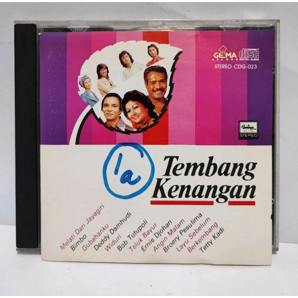 CD 0160- TEMBANG KENANGAN