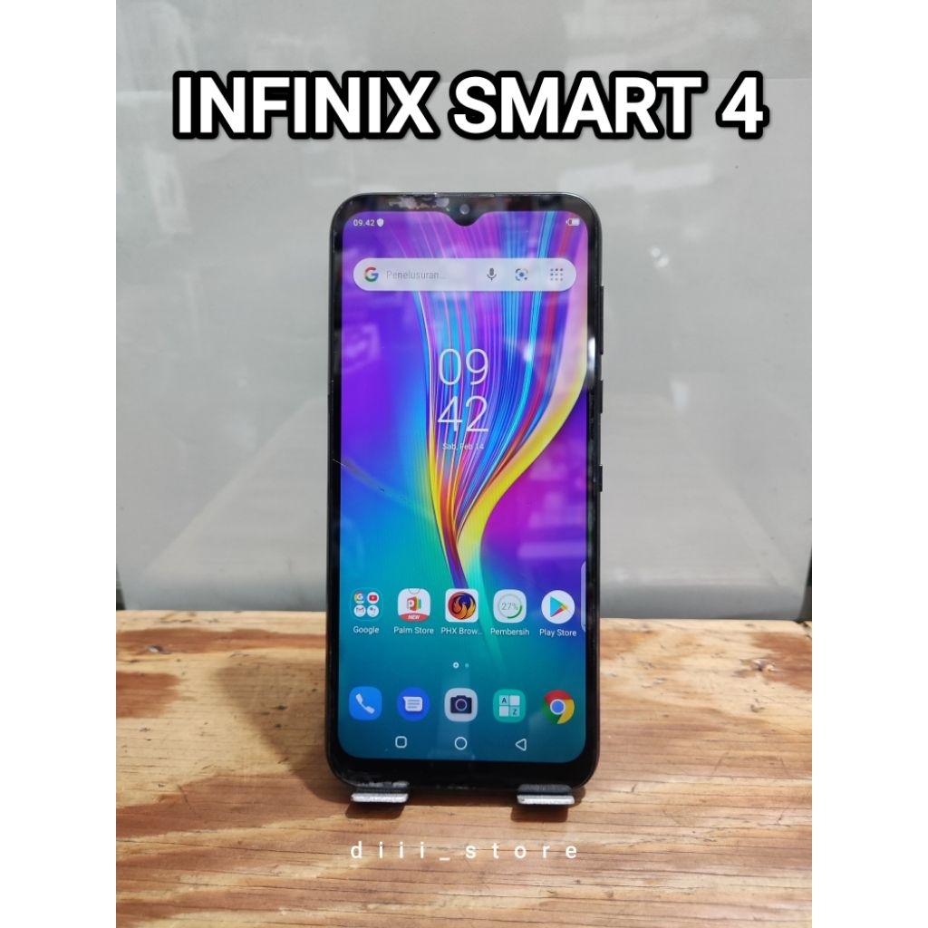 INFINIX SMART 4 2/32 GB MINUS LCD RETAK SEHELAI DUAL SIM 4G LTE SECOND NORMAL SIAP PAKAI