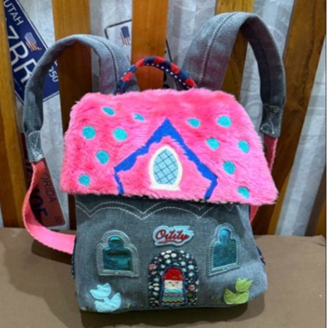 Tas Ransel Anak Denim Oilily