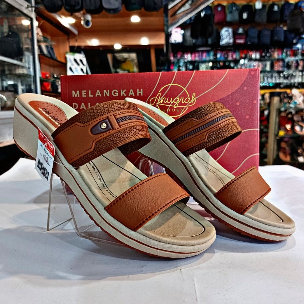 Sandal Wanita Terbaru Neucleus Patricia-02 Kunir || Neucleus BNIB