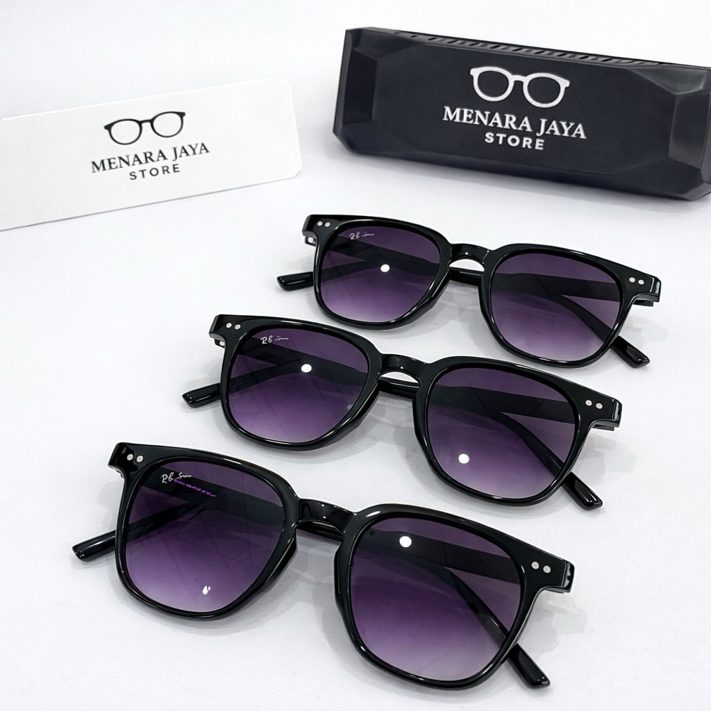 Kacamata Hitam RB Space Classic Unisex — Lensa Gradasi Ungu KT299