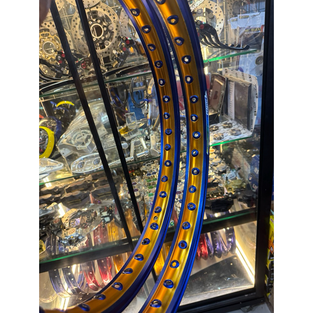 Ring velg yoko twotone ukuran 140 ring 17 (harga sepasang)