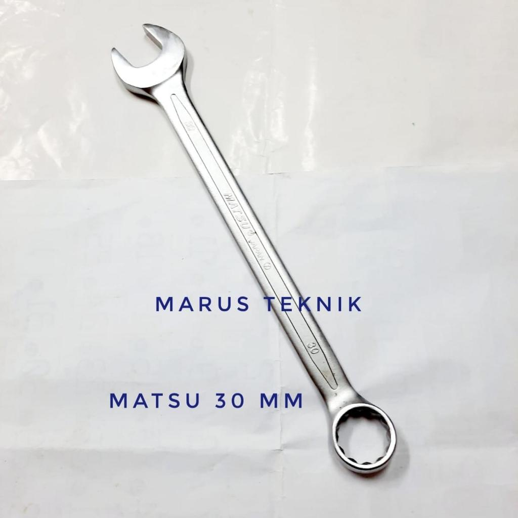 Kunci Ring Pas 30mm MATSU standard Japan bahan crv