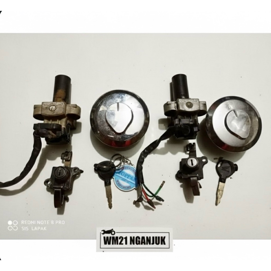 kunci set Tiger Revo original tutup tangki tirev