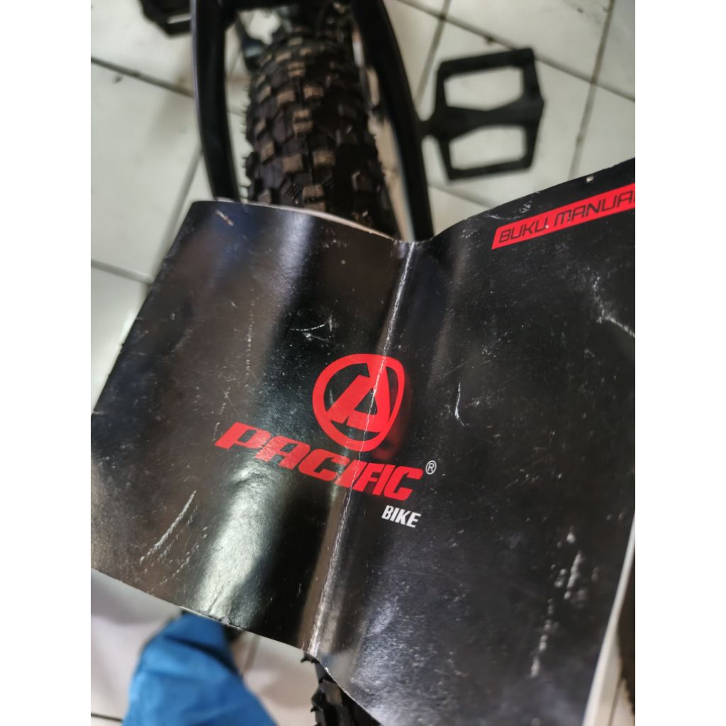 manual book dan nota pembelian sepeda pacific invert 200