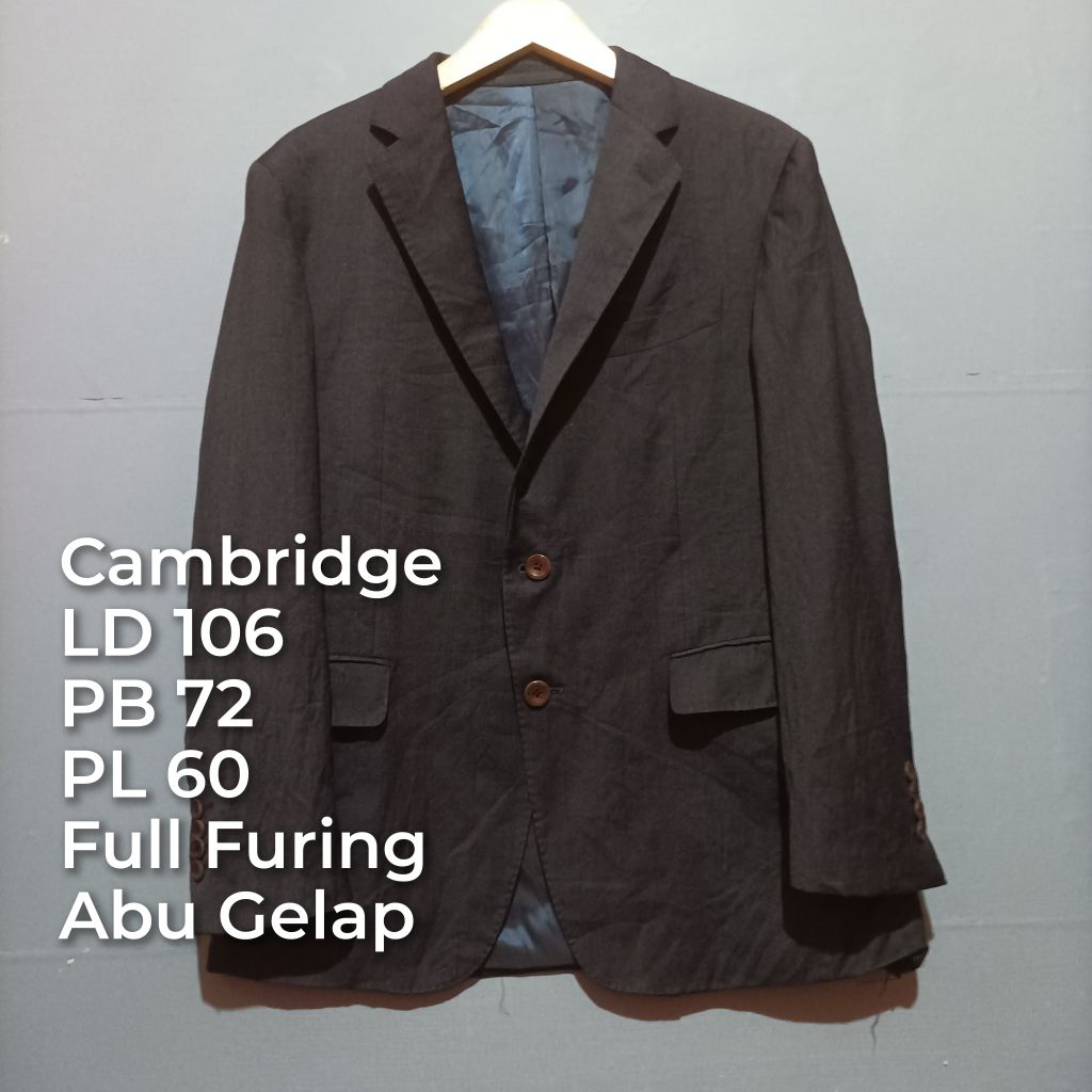 Jas Pria Slim Fit Size L Bekas Pakai | Blazer Second