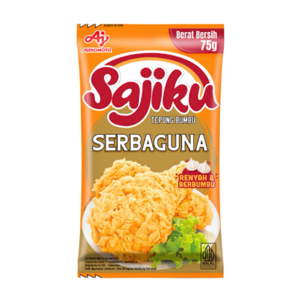 Ajinomoto Tepung Bumbu Sajiku 75gr Renteng