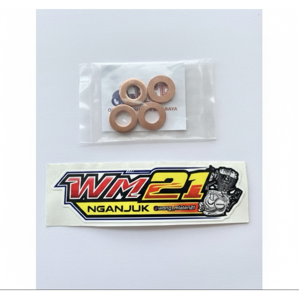 ring tembaga  baut sunduk ancer kop tiger megapro gl pro max