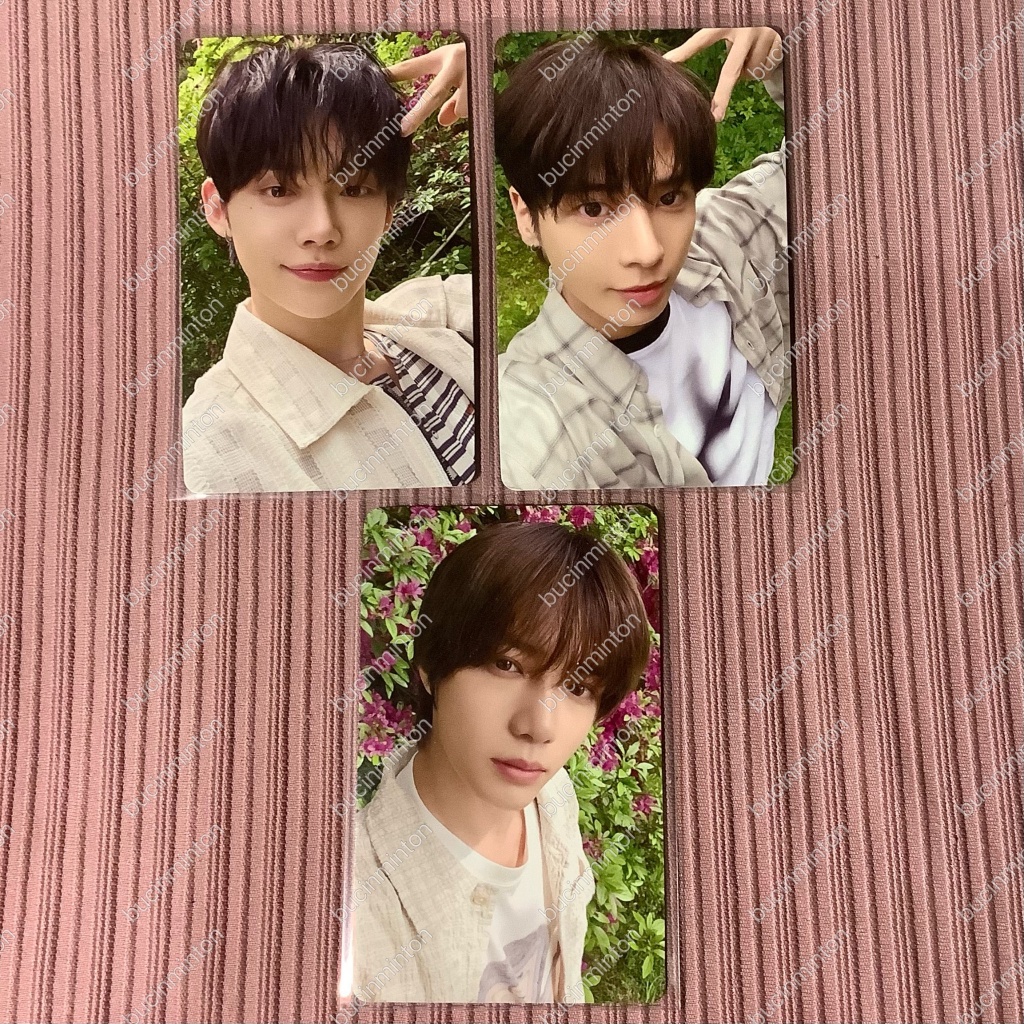 PC Yeonjun Taehyun Beomgyu TXT Meng Chikai Pickup Lucky Draw Venue Tomorrow x Together Photocard