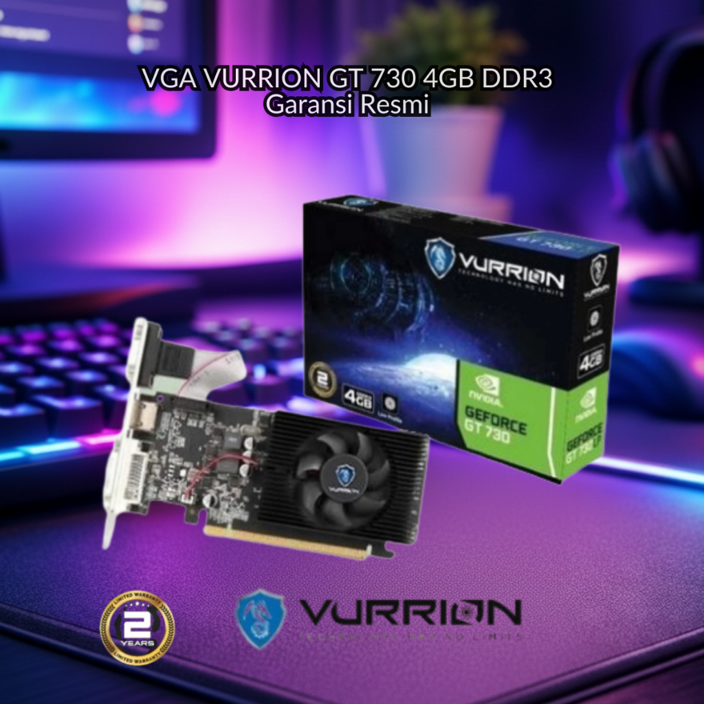 VGA VURRION GT 730 4GB DDR3 Garansi Resmi