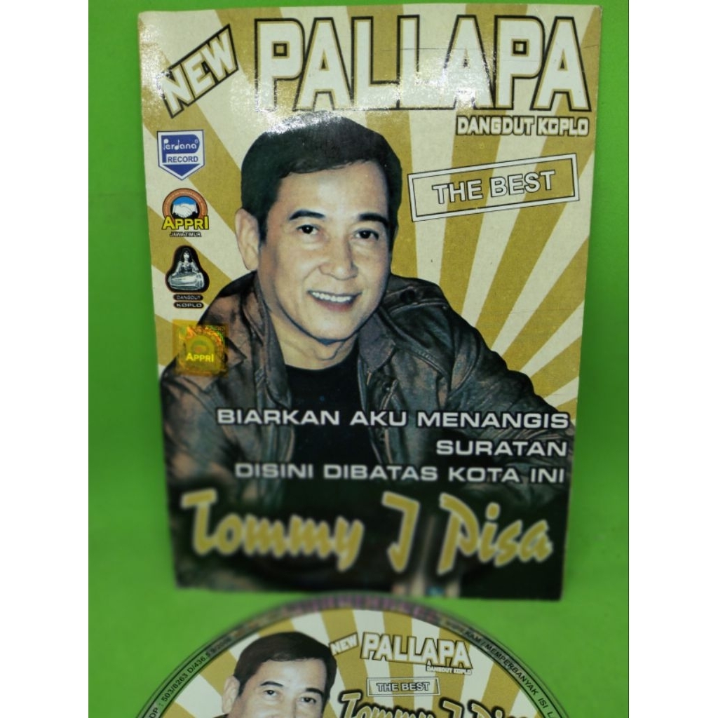 VCD Tomy J Pissa new Palapa dangdut