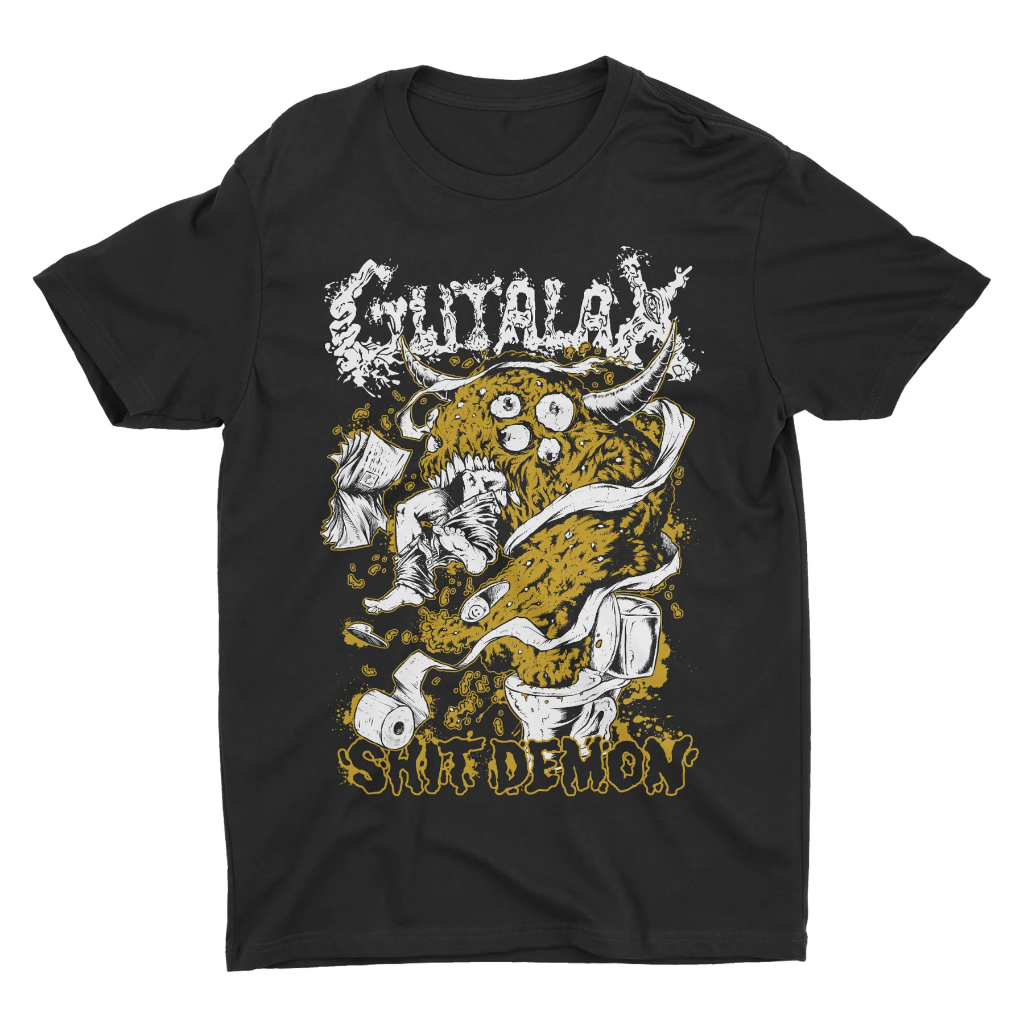 kaos gutalax shit demon katun kombed merchandise