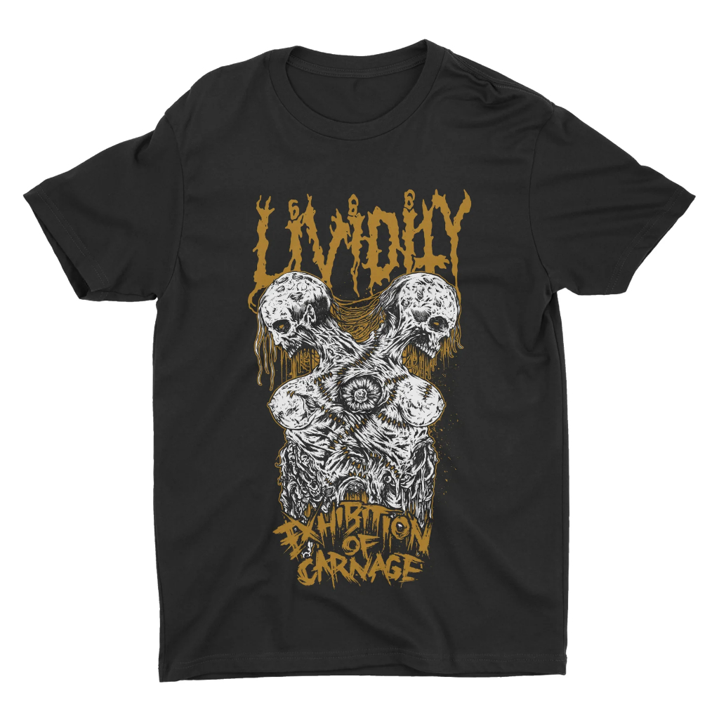 kaos band lividity exhibition of gore katun kombed