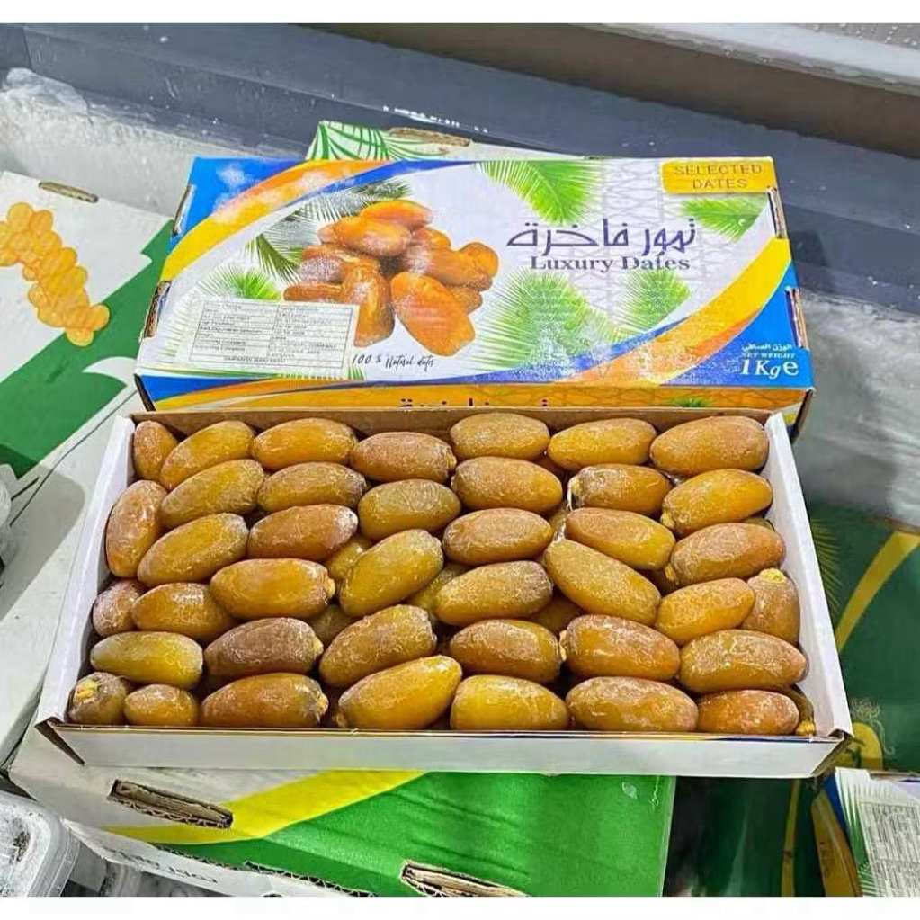 Kurma Ruthob Manis / Muda menuju matang 1kg ready Pekanbaru