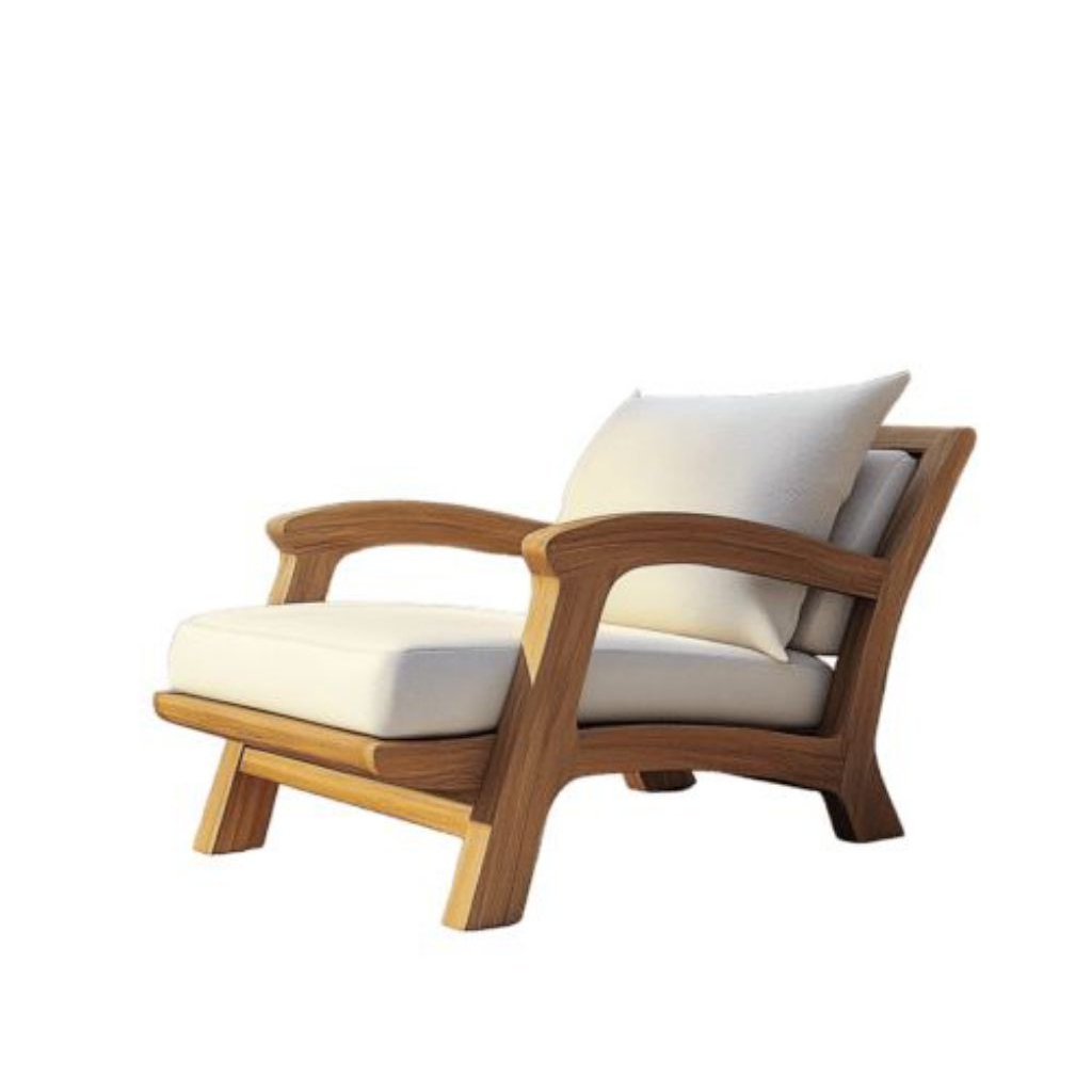 Kursi Panjang Sofa Santai Minimalis Kayu Jati