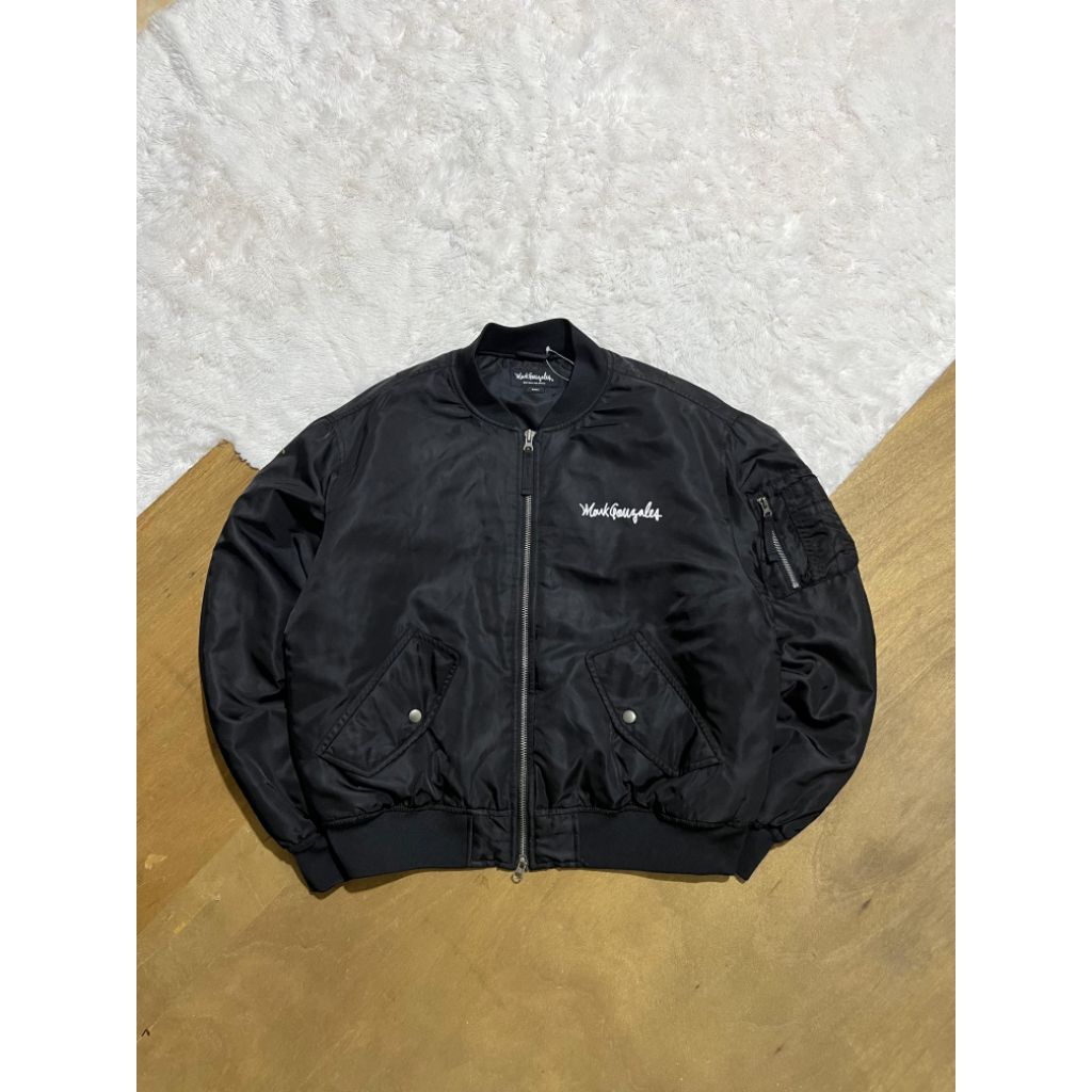 jacket bomber Mark Gonzales M1 black