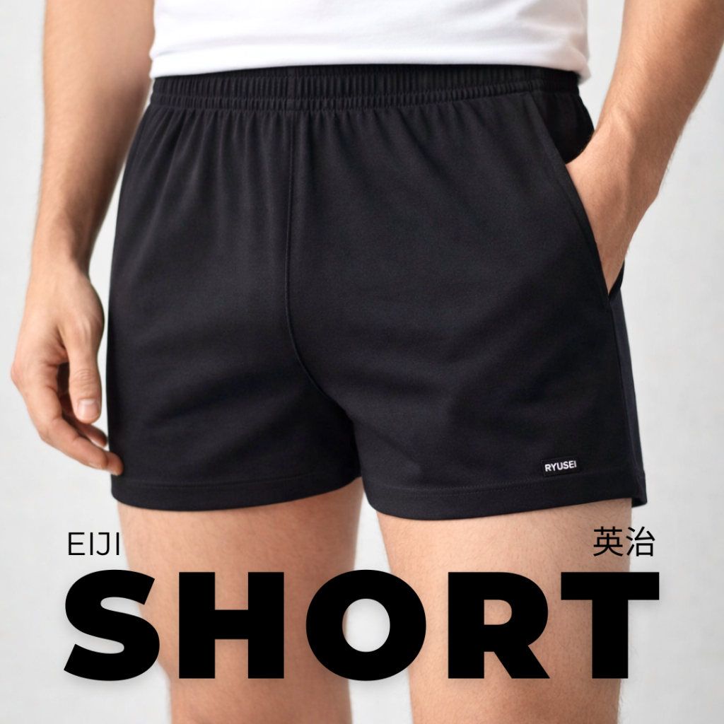 Ryusei Celana Pendek Santai Eiji Short Cotton Spandex