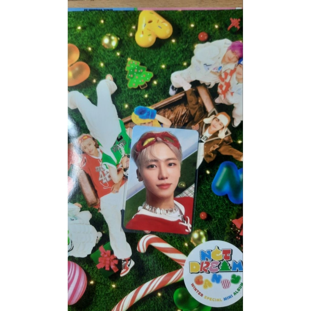 ALBUM NCT DREAM CANDY photobook ver PC PHOTOCARD JAEMIN (UNSEALED)