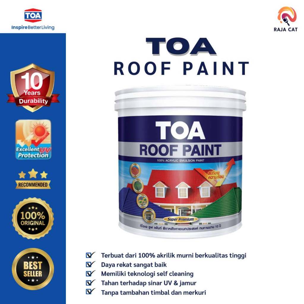 TOA ROOFPAINT Cat Serbaguna