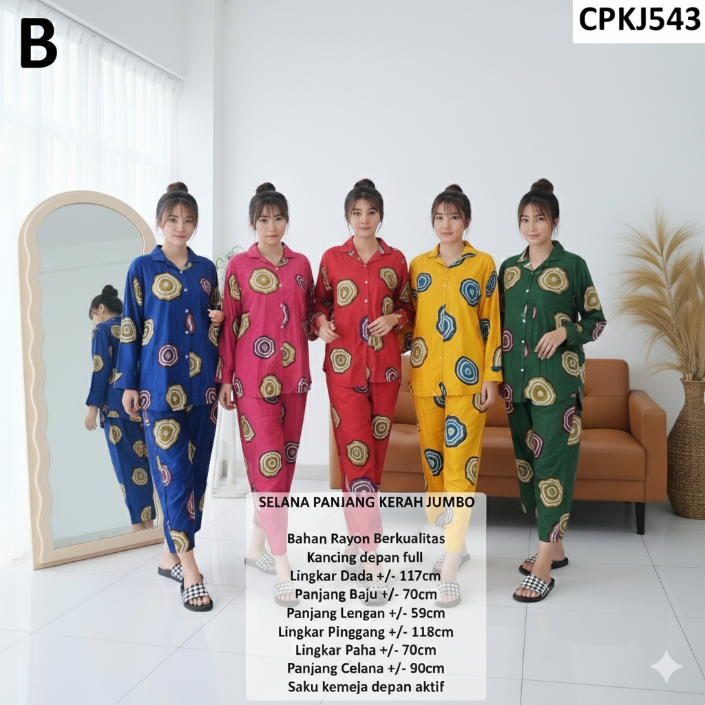 [ CPKJ ] GROSIR SETELAN CELANA PANJANG KERAH JUMBO / DASTER RUMAHAN / DASTER REMAJA / DASTER BUSUI /