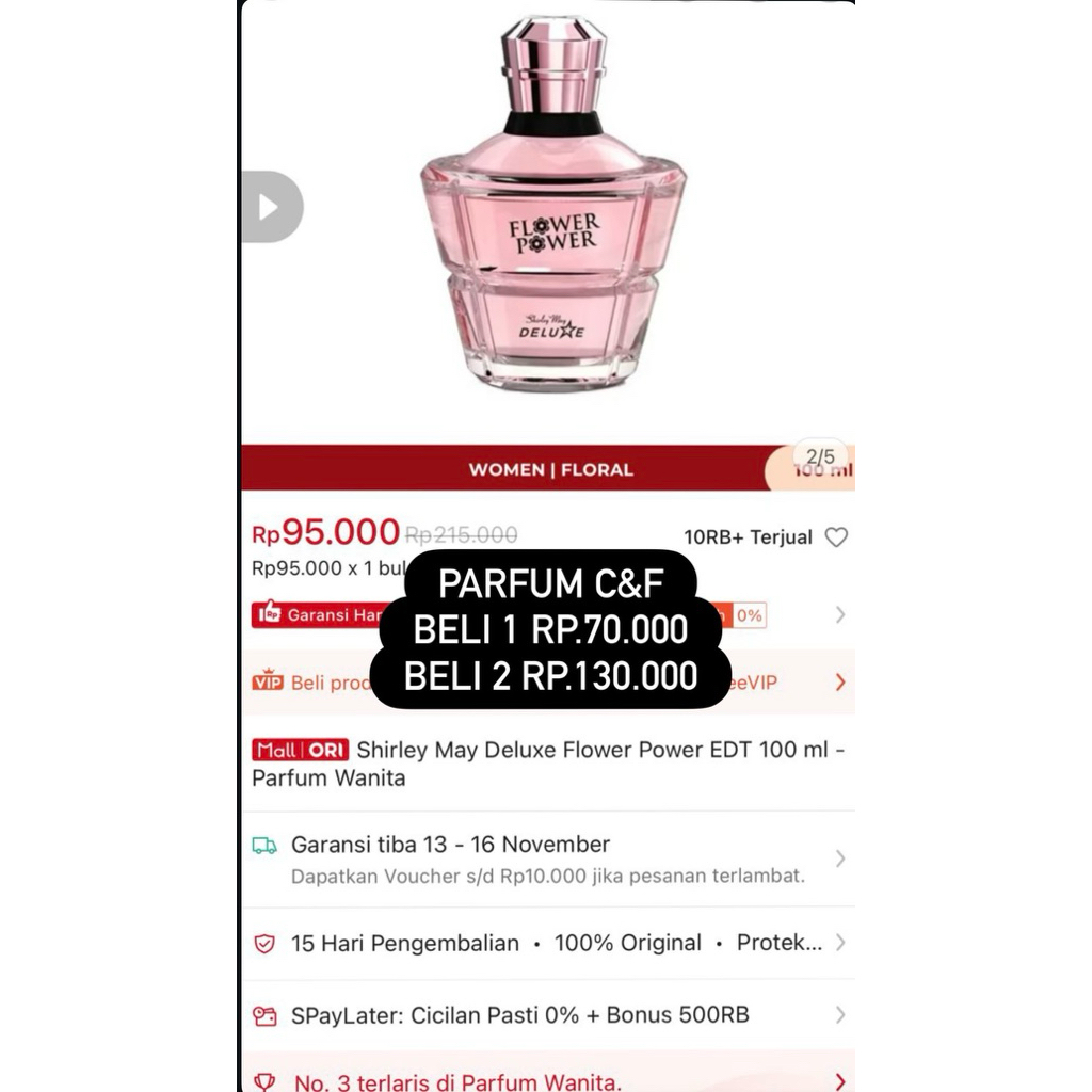 parfume C&F