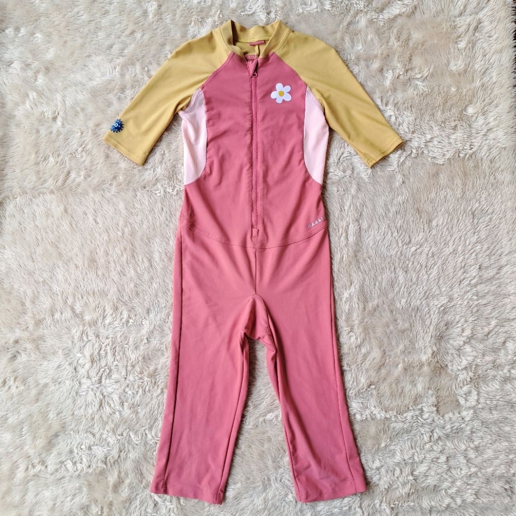BAJU RENANG NABAIJI DECATHLON ANAK CEWEK PEREMPUAN KIDS SWIMWARE SWIMSUIT SIZE 8 9 TAHUN