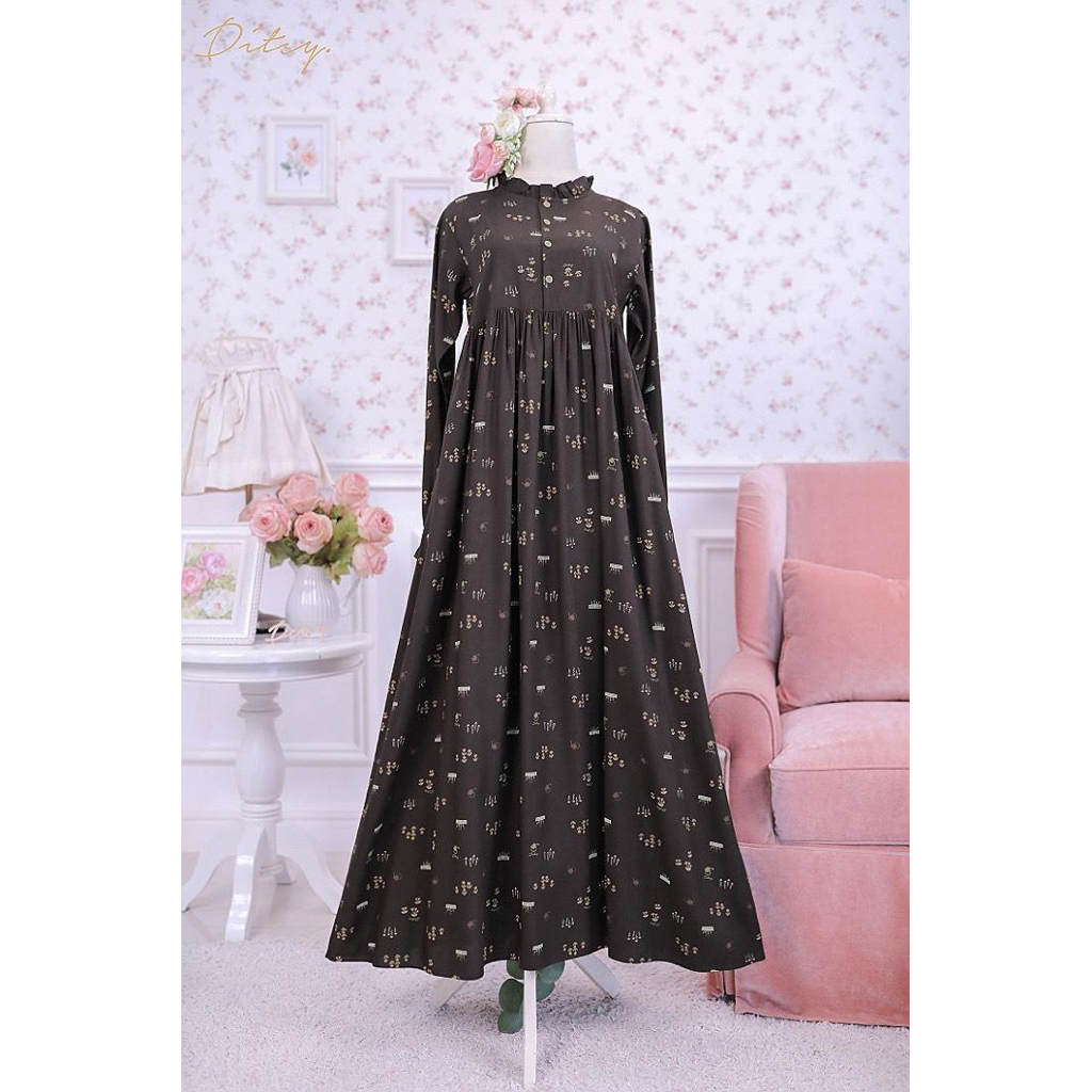 Ditsy Nightgown M - L