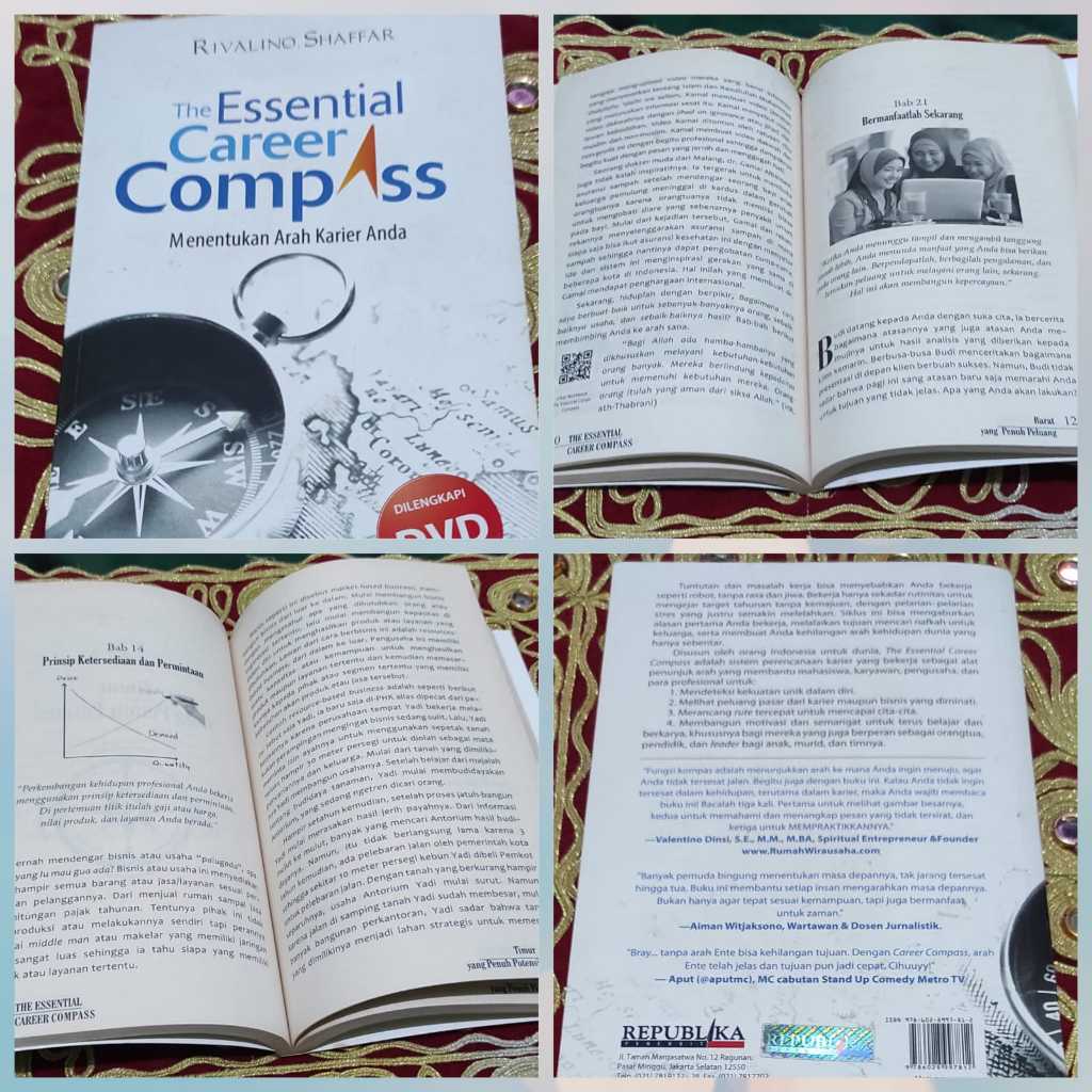 Seken/Preloved Buku The Essential Career Compass/193 Halaman (Tanpa DVD)
