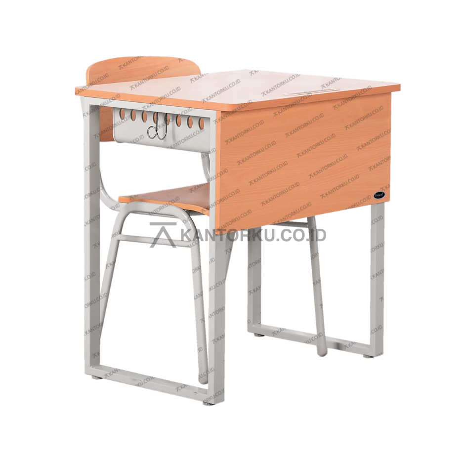 Set Meja Belajar + Kursi INDACHI Evaro – Desain Modern Minimalis Terlaris