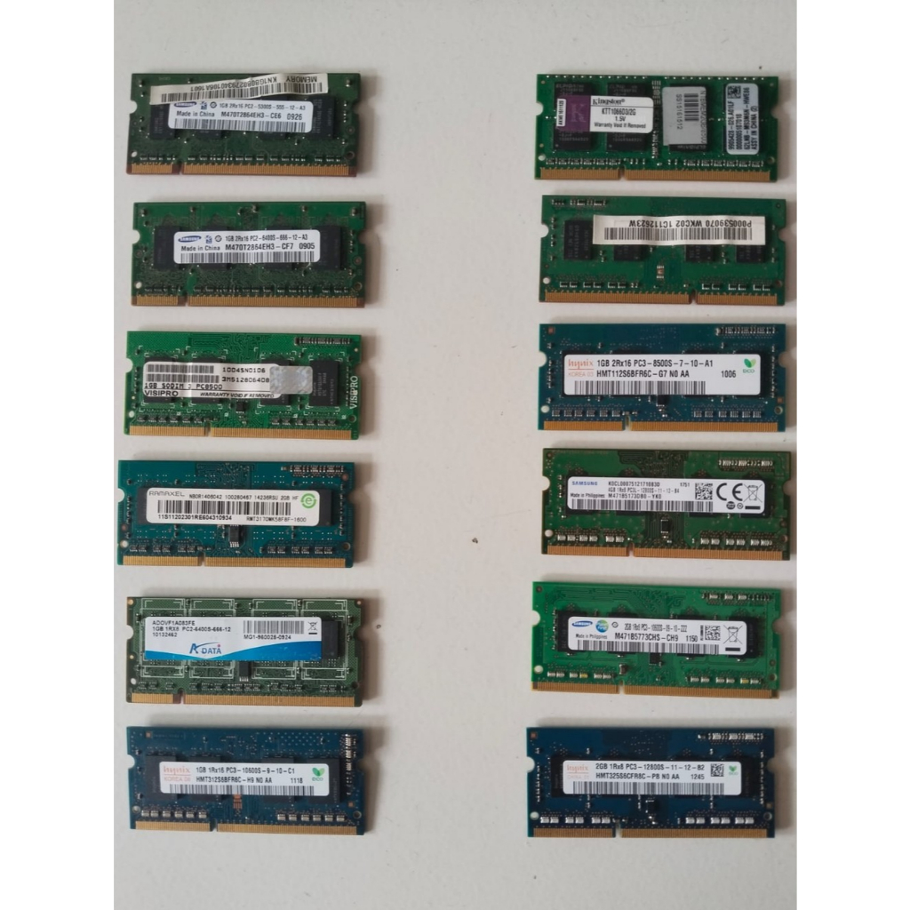 Memory Sodim Ram Laptop DDR3 DDR3L DDR3 1GB 2GB 4GB Ori Copotan Seken