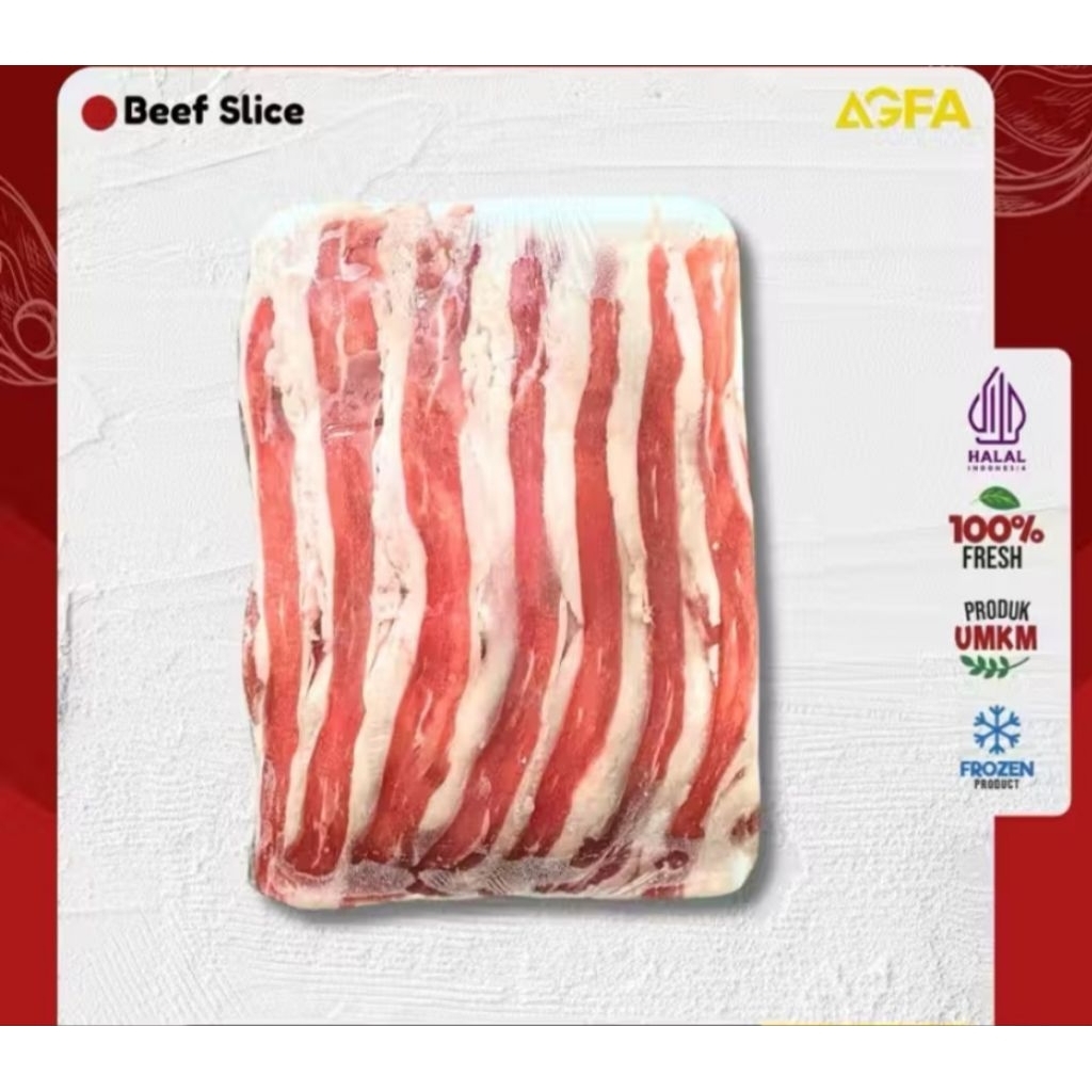 Daging Sapi Slice Yoshinoya 500gr Halal