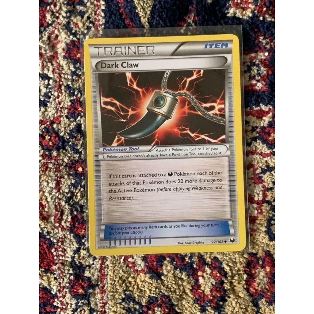 Dark Claw Pokemon English