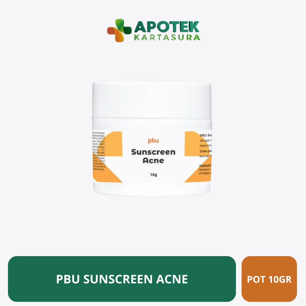 PBU Sunscreen Acne SPF 30+ PA++++ 10gr - Sunscreen Wajah