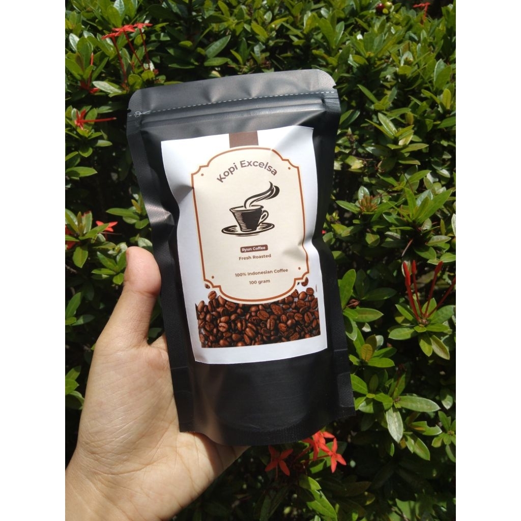 Kopi Bubuk Excelsa 100 gram | Kopi Excelsa asli wonosalam | Asli