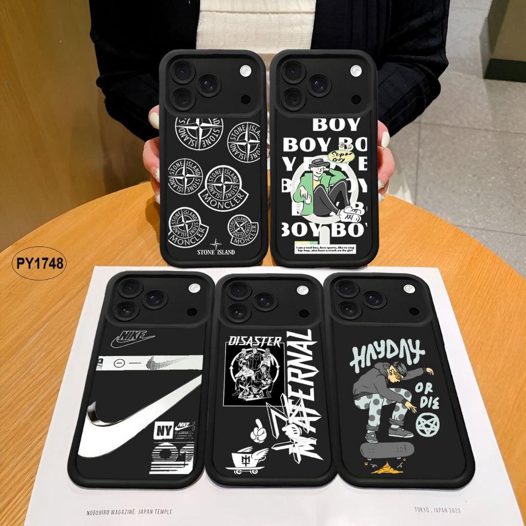 New Case Silikon Luxury Motif Cowok REALME 5 5i C2 C11 2020 C12 C15 C21Y