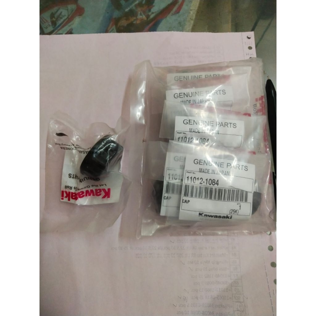 tutup tabung air radiator ninja RR new,ninja 250R