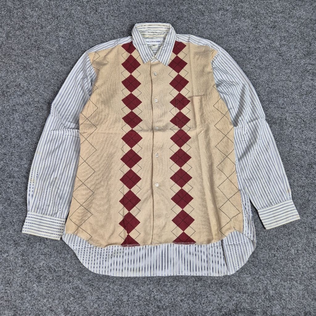 kemeja comme des garcons vintage