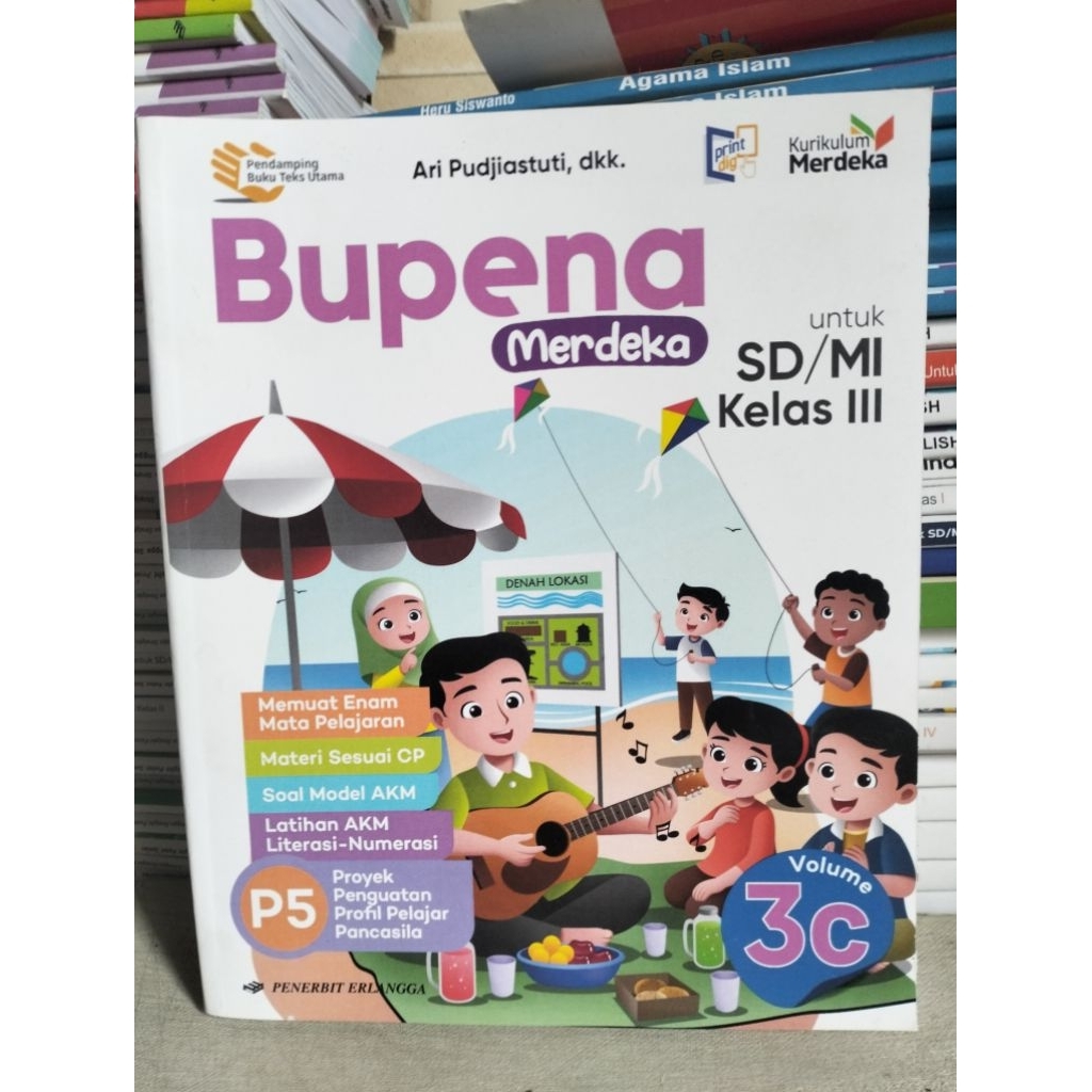 buku bupena p5 kelas 3c Erlangga
