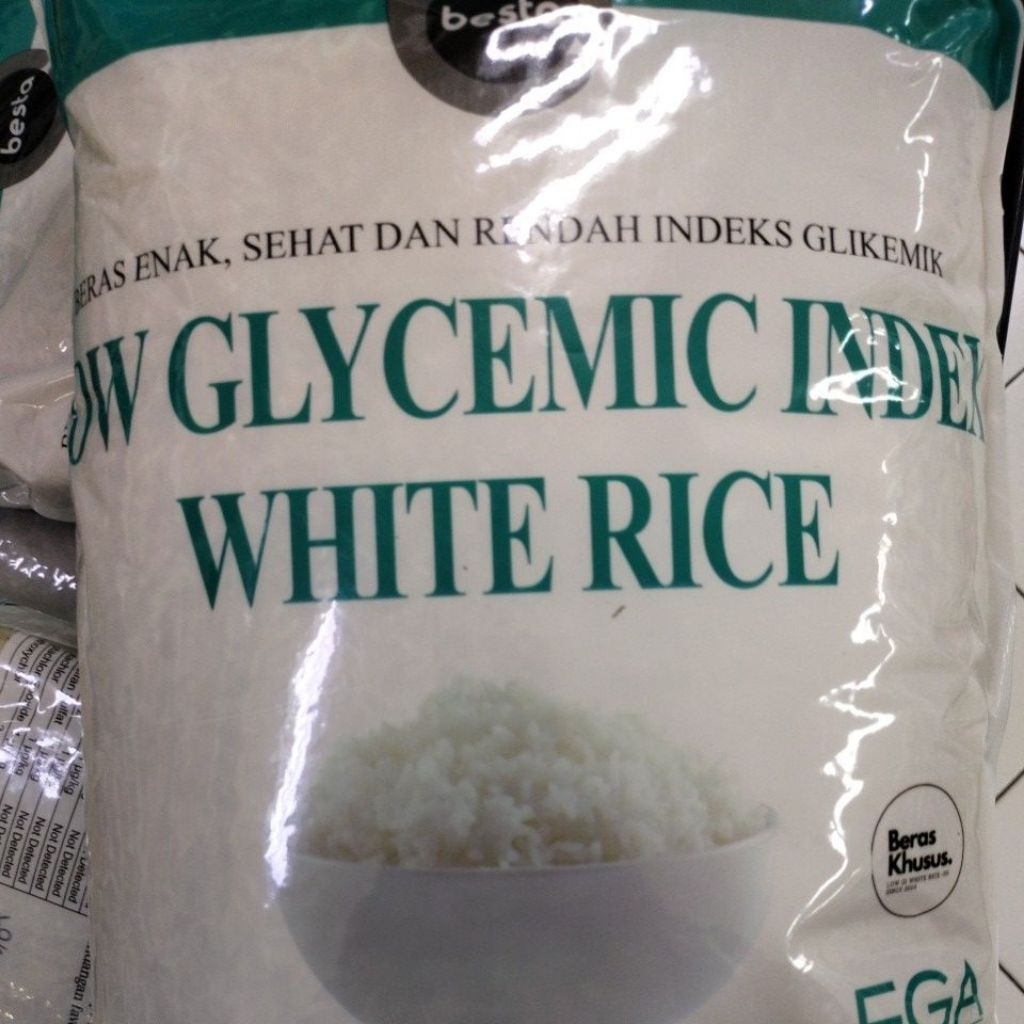 BERAS BESTA 5Kg Low GLYCEMIC Index White Rice